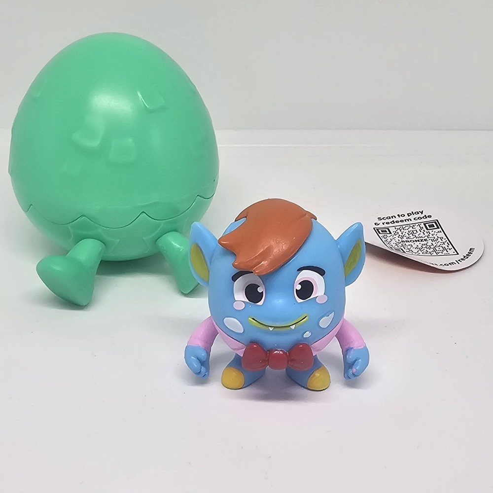 Toikido Pinata Smashlings Roblox Blue Monster Figure Rainbow Pod Egg GRUEL Rare